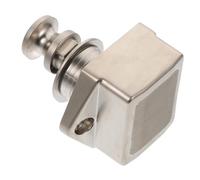 iplusmile 1Pièce Serrure à Bouton Poussoir pour Porte de Camping Armoire Installation Facile sans Clé pour Meubles et Yachts Modèle Compact Nickel