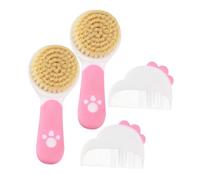 iplusmile 2 Ensemble Brosse Douce Et Peigne Pour Garçon Fille Ensemble De Soins Capillaires Pour Cheveux Garçon Fille Cadeau Pour Naissance