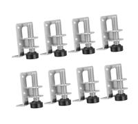 iplusmile 2 Ensembles Meubles Réglables Nivelleurs pour Tables et Armoires Vis Ajustables pour Stabiliser Meubles Antidérapants Galvanisés avec Clé pour Tables Chaises Commodes