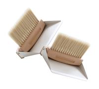 iplusmile 2 ensembles Mini Balai et Ramasse-poussière Brosse Nettoyage Clavier Ordinateur Léger et Portable pour Bureau Voiture et Électronique