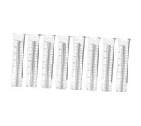 iplusmile 2 Ensembles Pluviomètre À Tube À Essai Pluviomètres À Échelle Nominale Mesure De La Pluviométrie Allée Jardin Mètre Jauge À Gazon Pelouse Aménagement Paysager Extérieur 4 pièces * 2