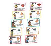 iplusmile 2 Ensembles Sensory Cognitive Learning Posters for Preschool Home and Classroom Development