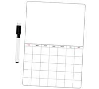 iplusmile 2 ensembles Tableau Magnétique Effaçable à Sec pour Réfrigérateur Planificateur Hebdomadaire Aimanté avec Stylo Organiseur Familial pour Listes et Rappels Surface Réutilisable et
