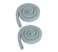 iplusmile 2 Pièces Artefact de Remplissage du lit rallonge de lit Oreiller de Coin de lit remplisseur d'espace de Matelas Oreiller Triangulaire remplisseur d'espace de lit Chiffon Gris