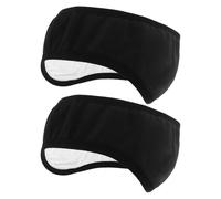 iplusmile 2 Pièces Bandeau Cache-oreilles Isolant Sonore Ajustable avec Masque Yeux Protège Du Bruit et Du Froid pour Sommeil Paisible Hommes Femmes Toutes Saisons