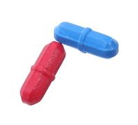 iplusmile 2 Pièces Barres Magnétiques de Laboratoire Ptfe Agitateurs et pour Mélange Chimique Stirrers pour Recherche Biopharmaceutique Couleurs