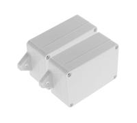 iplusmile 2 pièces Boîte de Jonction Étanche Blanche Coffret Électrique Intérieur Extérieur Protection pour Câblage Sécurisé Installation Facile pour Projets et Extensions Électriques
