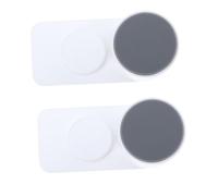 iplusmile 2 pièces Bouchons de Porte Révolvants Sécurité Garçon Fille Anti-Pince Doigt Protection Adhésive sans Perçage