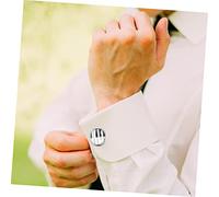 iplusmile 2 pièces Boutons Manchettes Homme Classiques Piano Design Tuxedo Studs Élégants pour Chemises de Costume Accessoires Rétro pour Mariage et Affaires