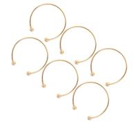 iplusmile 2 Pièces Bracelet Manchette Cuivre Ajustable Ouvert Pour Femmes Jonc Fin Large Compatible Différentes De Poignet Accessoire DIY Créatif