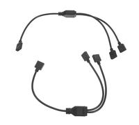 iplusmile 2 pièces Câble de Répartition Argb Lot de Câble Extension pour Connecteurs RGB Compatible avec Cartes Mères et Ventilateurs Argb Installation Facile et Rapide