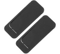 iplusmile 2 Pièces Cache Caméra Ordinateur Portable Ultra Fin ABS | Cache Camera Ordinateur Portable, Anti Espionnage Webcam, Noir Abs, Usage École et Espaces Publics