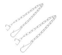 iplusmile 2 pièces Chaîne pour Clapet de Toilette Acier Inoxydable Chaîne de Remplacement avec Crochet Résistance Élevée et Installation Facile pour Plupart des Clapets de Chasse Eau