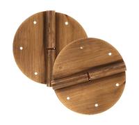 iplusmile 2 pièces Charnières Laiton Vintage pour Placards Style Chinois Paumelle Robuste avec Goupille Inox Lot pour Porte Commode et Boîte Décorative