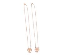 iplusmile 2 pièces Collier Femme avec Pendentif de Doré pour Plage et Soirée Lot de Style Hawaïen Tropical