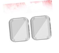 iplusmile 2 pièces Coque TPU Transparente pour Montre Connectée Étui Antichoc Rayures Protection Intégrale Légère et Fonctionnelle Lot