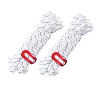 iplusmile 2 pièces Cordes Haubanage Réfléchissantes pour Tente Camping Cordes Tension Résistantes Au Vent avec Tendeurs Outils Fixation Pratiques pour Extérieur