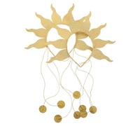 iplusmile 2 Pièces Couronne D'ange Dorée en Plastique Style Médiéval Rayons de Soleil, Serrage-tête Élégant pour Événements Festifs et Performances Scène