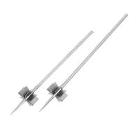 iplusmile 2 Pièces Couteau Déchiqueteur Oignons Acier Inoxydable Blossom Onion Cutter Multifonction pour Découpe Fine de Légumes Ustensile de Cuisine Pratique