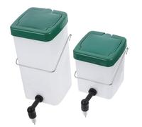 iplusmile 2 pièces Distributeur Eau Lapin Automatique avec Support Suspendu Bouteille Étanche et Inoxydable Facile à Installer et Nettoyer pour Cages à