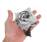 iplusmile 2 pièces Élastiques Téléphone Spirale Style Chinois avec Motif Mille Caractères Accessoires de Coiffure Doux Dommage pour Femmes et Filles