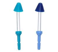 iplusmile 2 Pièces Embouts de Rechange pour Hydropulseur Buccal Buses Irrigation Orale pour Nettoyage Dentaire et Nasal Compatible avec Waterpik Faciles à Installer et Efficaces la Plaque