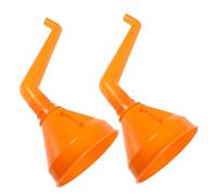 iplusmile 2 pièces Entonnoir Renforcé pour Carburant et Huile Moteur et Anti-fuite Adapté Véhicule et Moto pour Essence et Kérosène