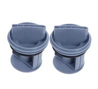iplusmile 2 pièces Filtre à Peluches pour Machine à Laver Filtre de Pompe de Vidange Plastique Compatible Lave Linge à Tambour Installation Facile Améliore Lefficacité de Lavage