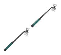 iplusmile 2 Pièces Houe de désherbage dissolvant Tirage Outils de désherbage de Jardin Outil de désherbage extracteur Main à Nouveau la Main des débutants à Nouveau Acier
