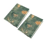 iplusmile 2 pièces Housse de Protection Tissu Lavable pour Lot de Couverture Ajustable pour Cahiers Protège-planning et Journaux Design Unique