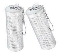 iplusmile 2 pièces Infuseur à Thé Acier Inoxydable Lot de Filtre à Épices Passoire Fine Fuite pour Thé Vrac et Infusion Professionnelle