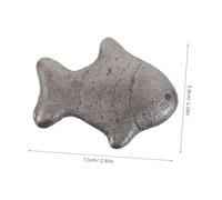 iplusmile 2 Pièces Iron Cooking Tool Cast Iron Fish For Safe Supplementation Vegan Athlete Pregnant Women Children