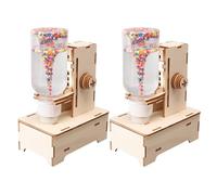 iplusmile 2 Pièces Kit Éducatif Tornade STEM pour Classe et Apprentissage Pratique des Sciences Simulateur de Tornade Montessori pour Garçon Fille