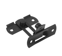 iplusmile 2 Pièces Loquet de Porte Coulissant sans Perçage Acier Inoxydable Verrou à Angle Droit pour Sécurité Garçon Fille et Animaux Adapté Portes Chambre Salle de Bain et Placard Lot