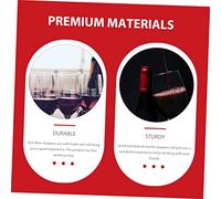 iplusmile 2 Pièces Lot de Bouchons de Bouteille Silicone Forme de Chat Rouge Joint Étanchéité pour Vin et Whisky Bouchons Réutilisables pour et Conserver Bouteilles à et Fête