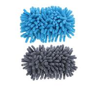 iplusmile 2 pièces Microfibre Effaceur Tableau Éponge Chenille Nettoyeur Ardoise Ergonomique pour Encre et Craie Adapté Surverfaces Lisses