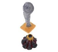 iplusmile 2 Pièces Modèles de et Tornades Réalistes pour Éducation Scientifique Décorations de Table Outils Interactifs pour Maison École et Classe