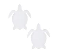 iplusmile 2 pièces Moule Silicone Tortue de Mer DIY pour Sous-verres Résine Flexible et Transparent Compatible avec Résine Époxy pour Artisanat et Décoration
