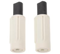 iplusmile 2 Pièces Noyau de Piston de Charnière pour Siège de Toilette | Plastique, du Jeu Grincements, Pose Facile, Fermeture Contrôlée pour Hôtels et Locations