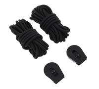 iplusmile 2 Pièces Paddle Board Bungee Kit Élastique avec Boucles Antidérapantes Corde Fixation Ajustable pour Sup Paddleboard et Kayak Laisse de Sécurité Résistante Aux Intempéries