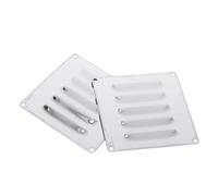 iplusmile 2 Pièces Panneau de Ventilation Acier Inoxydable Chaleur Accessoires de Ventilation pour Barbecue Extérieur pour Foyer et Brasero Lot