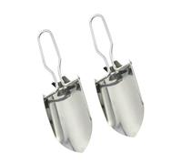 iplusmile 2 pièces Pelle Pliante Acier Inoxydable Outils de Jardinage et Compacts pour Plantation et Creusement Plein Air