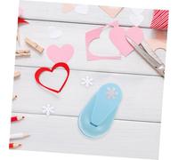 iplusmile 2 pièces Perforatrice DIY pour Scrapbooking Poinçon Manuel Robuste Perforatrice de Papier Créative pour Bricolage et Décoration Albums Motifs Aléatoires Facile à Utiliser