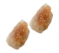 iplusmile 2 pièces Pierres Chakra Naturelles Brutes Pierres de Compactes et Apaisantes Lithothérapie Portable pour Méditation et Relaxation Protection Énergétique Puissante