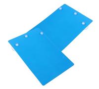 iplusmile 2 Pièces Plaque de Reproduction pour Poisson avec Ventouse Surface Uniforme pour Éclosion et Frai Accessoire Aquarium pour Angelfish et Discus Lot de Bleu