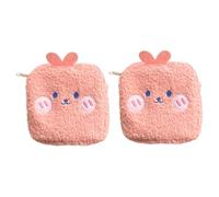 iplusmile 2 pièces Pochette de Rangement Sanitaire Portable Étui de Stockage Serviettes Hygiéniques Mini Cadeau Pratique pour Protection et Organisation