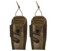 iplusmile 2 Pièces Pochette Radio Ceinture Multifonction en Nylon pour GPS | Molle Tactique, sans Utilisation des Mains et Légère, Rangement Pratique pour Randonnée, Sports, Radio et Gps