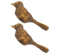 iplusmile 2 Pièces Poignée de Meuble Oiseau Cartoon Alliage de Zinc Lot de Boutons à Trou Unique pour Armoire Commode et Placard Poignées Décoratives pour Cuisine et Chambre