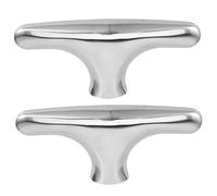 iplusmile 2 pièces Poignée de Plateau Buffet Inox Ergonomique Poignée de Plat Chauffant pour Buffet Surface Polie Facile à Nettoyer