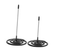 iplusmile 2 pièces Porte-bons Commande Acier Inoxydable Organisateur Tickets de Caisse Résistant Corrosion Pique-ticket Restaurant et Bar Support Reglette pour Billets et Factures Nettoyage